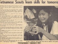 6/27th Artillery Bn's Civic Action Program was the An Loc Boy's and Girls Scout Troops.  The Program was headed up by CPT Hoffman.